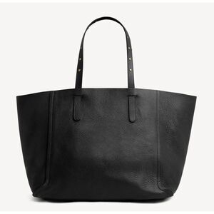 GERARD DAREL Shopping bag in grainy leather metallic inside